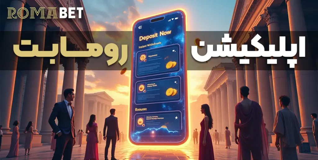 اپلیکیشن موبایل رومابت (iOS و Android)
